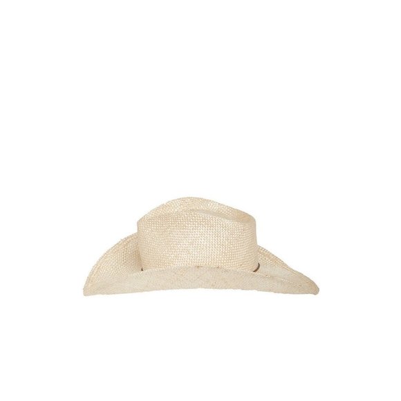 Gladys Tamez Millinery Reid Straw Hat Panama Natural - Picture 3 of 9